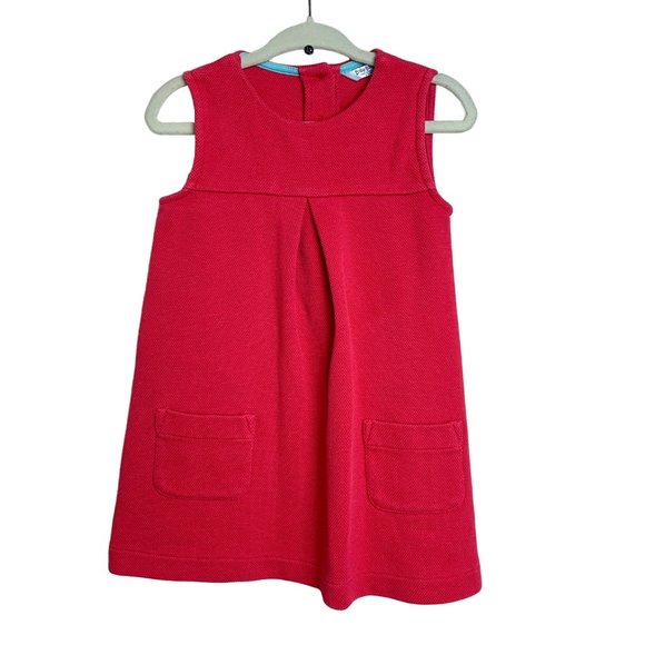 Baby Boden Other - Baby Boden Hot Pink Pleated Sleeveless Pocket Dress18-24 months